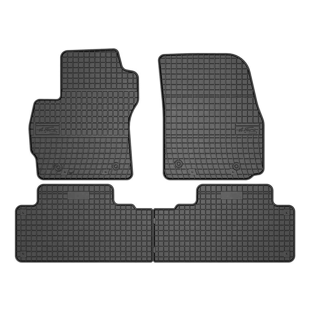 Mazda 5 Floor Mats - Omac - El Toro - Black - '06-'10
